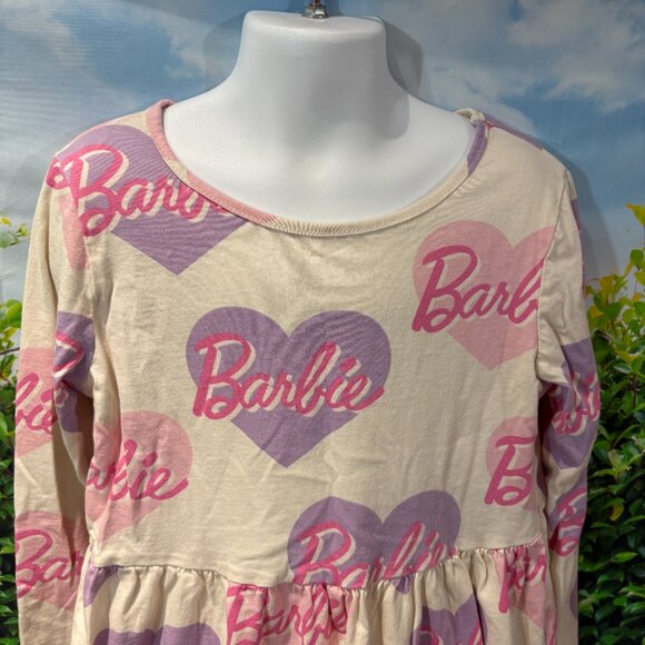 Barbie H&M Hearts Long Sleeve Cotton Dress (SKU: 172G) - Picture 2 of 4